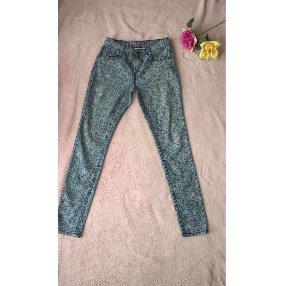 Girls Patterned Jeans - Picture 2 of 3
